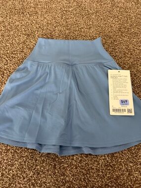 lululemon athletica Light Blue Athletic Skirt